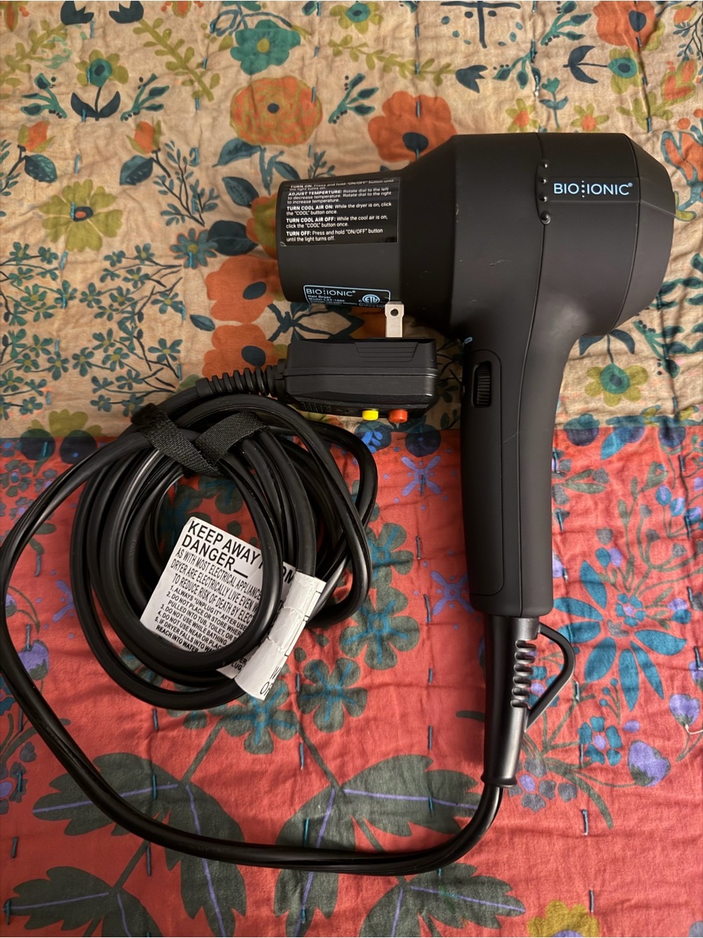 Bio Ionic Power Diva Hair Dryer - Model LXT-1880